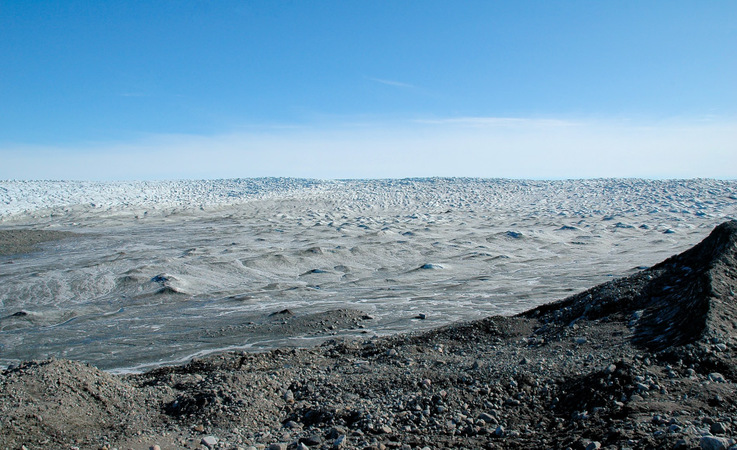 Der grönländische Eisschild ist die zweitgrösste Eisdecke und Süsswasseransammlung weltweit.