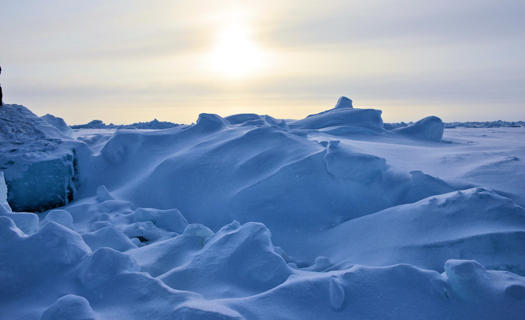 Die Temperaturen am Nordpol liegen normalerweise bei rund -15°C im Mai und bei etwa -30° im
