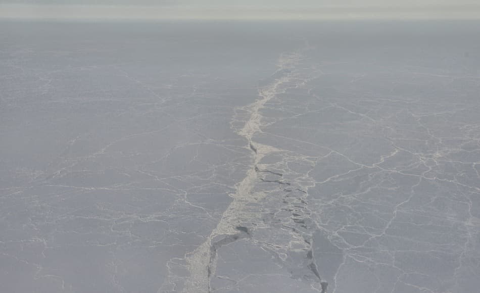 Das arktische Meereis hat seit Jahren jedes Jahr im Sommer an Ausdehnung und Volumen verloren. Doch gemÃ¤ss NASA wÃ¤re die Ausdehnung noch geringer, wenn nicht im Winter das Meereis stÃ¤rker wÃ¤chst als bisher angenommen. Bild: Michael Wenger